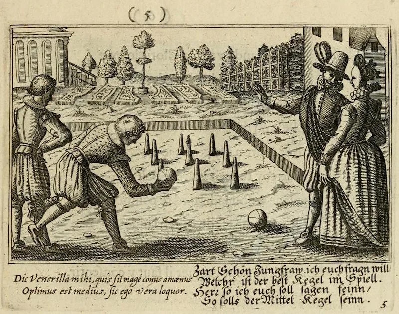 Image of 17th Century Lawn Bowling